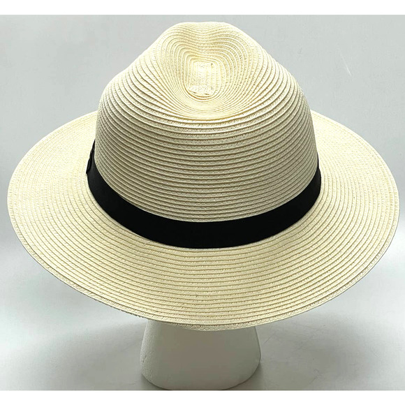 Sunday Cream Panama Hat with Black Band - Picture 4 of 9